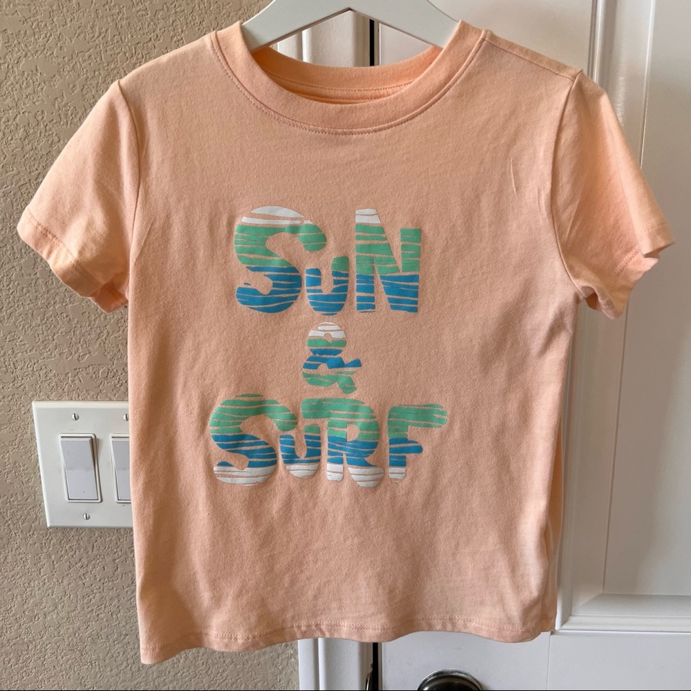 Cat & Jack Boys Summer Tee Size 4-5 Years